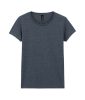 GILDAN GIL5000 100 % pamut kerek nyakú póló Dark Heather