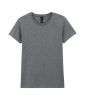 GILDAN GIL5000 100 % pamut kerek nyakú póló Graphite Heather