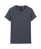 GILDAN GIL64000 100 % pamut kerek nyakú póló Dark Heather