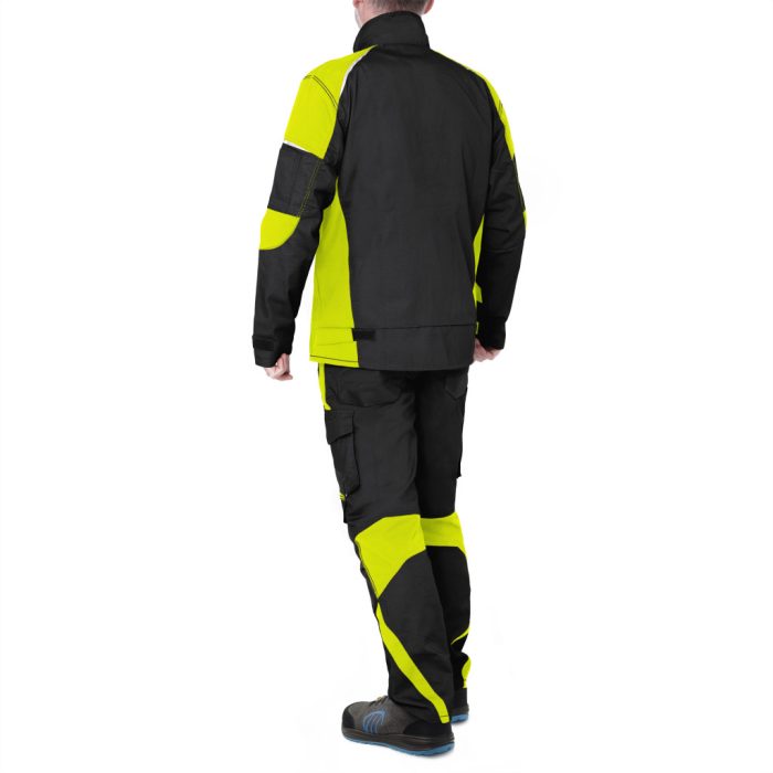 HELICON fekete-neon ripstop munkaruha kabát