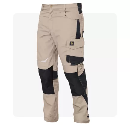 HELICON khaki munkaruha derekas nadrág