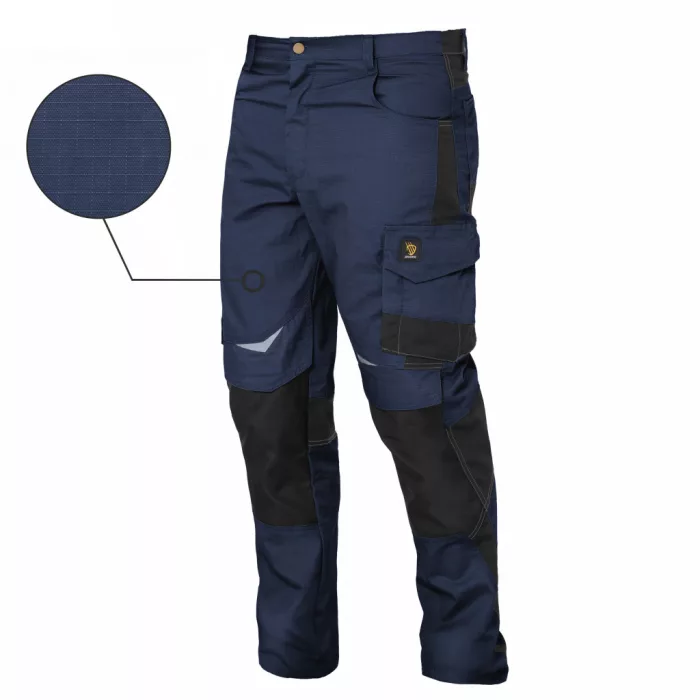 HELICON navy kék munkaruha derekas nadrág