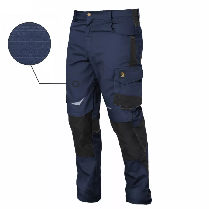 HELICON navy kék munkaruha derekas nadrág