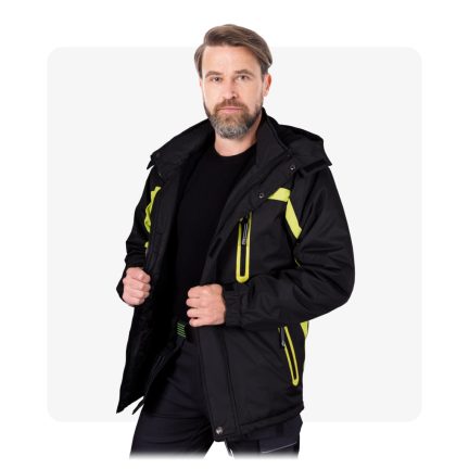 HERMAN  bélelt téli munkaruha kabát