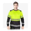 IGUANA LS hosszú ujjú neon láthatósági póló