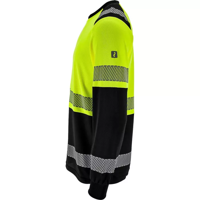 IGUANA LS hosszú ujjú neon láthatósági póló