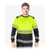 IGUANA LS hosszú ujjú neon láthatósági póló