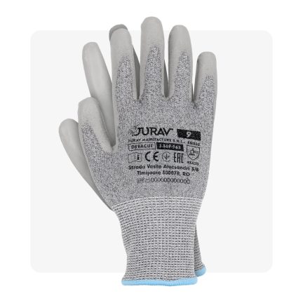 DEVACUT PU mártott vágásbiztos munkavédelmi kesztyű