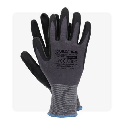 SULINIT mikrohabos nitril mártott munkavédelmi kesztyű 