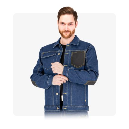 JEANS303 Farmer kék munkaruha kabát