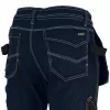 JEANS415 farmer kék munkaruha derekas nadrág