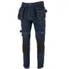 JEANS415 farmer kék munkaruha derekas nadrág