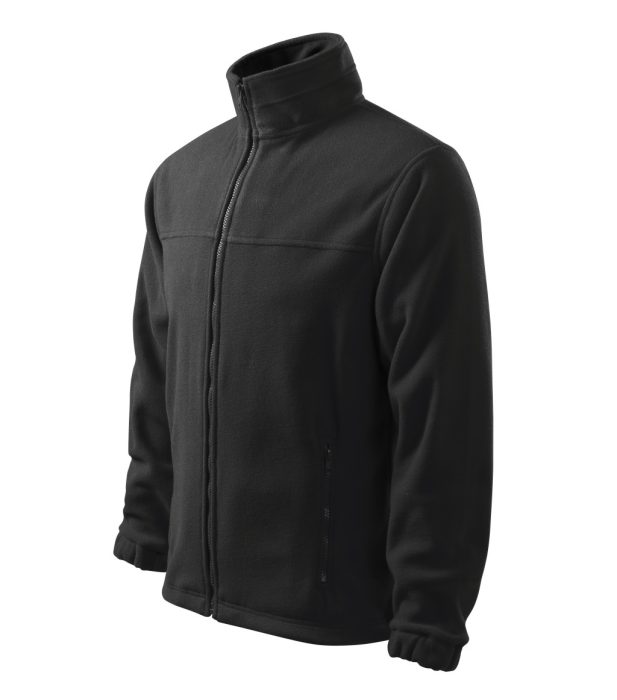 MALFINI JACKET 100% poliészter Ébenszürke színű cipzáras polár pulóver