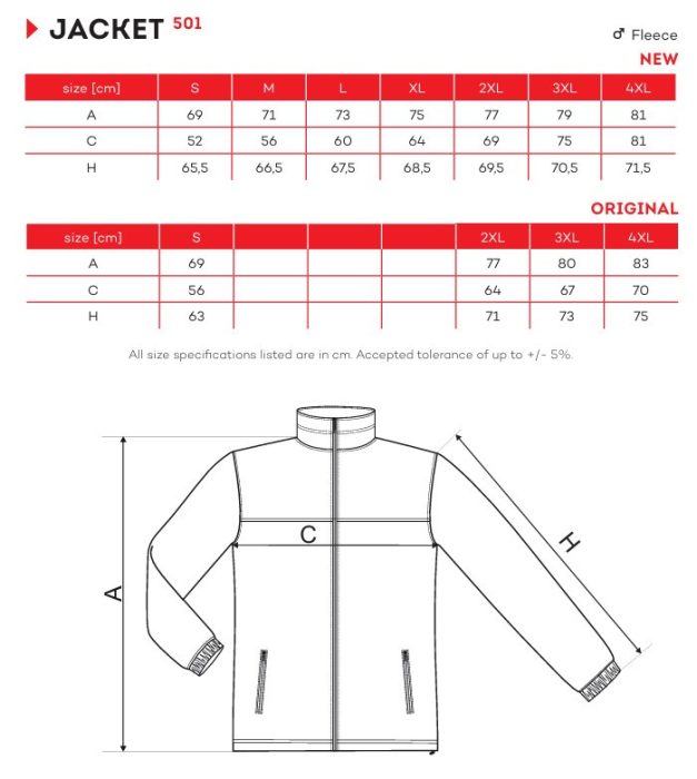 MALFINI JACKET 100% poliészter Üvegzöld színű cipzáras polár pulóver