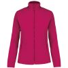 GILDAN KARIBAN 100% poliészter cipzáras polár pulóver Fuchsia