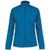 GILDAN KARIBAN 100% poliészter cipzáras polár pulóver Tropical Blue