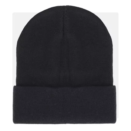 Kötött akril fekete téli sapka