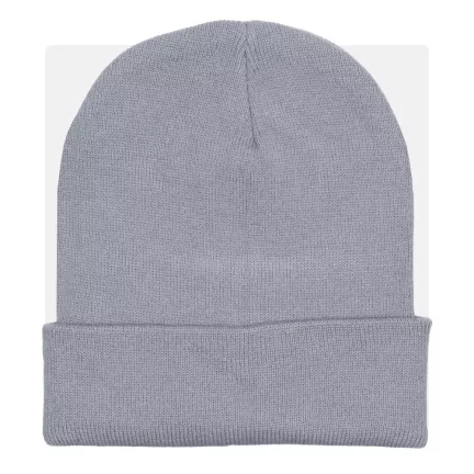 Kötött akril szürke téli sapka