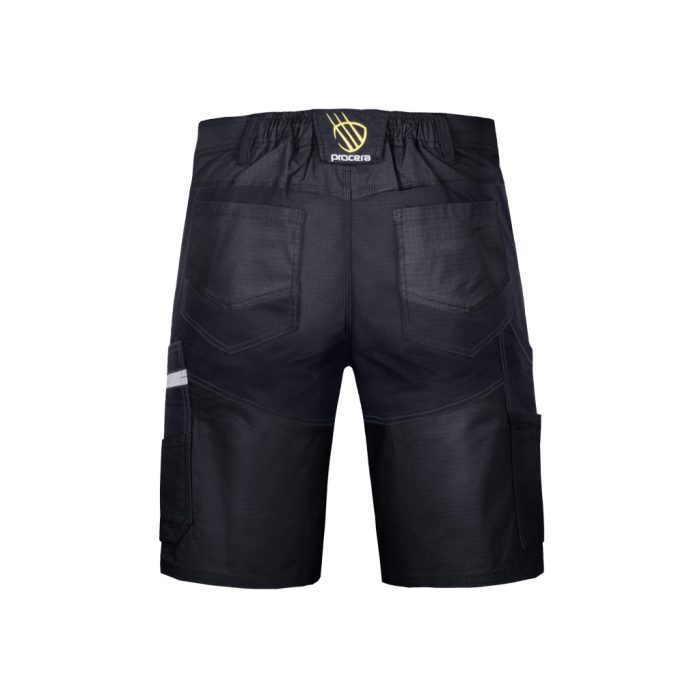 LANDER fekete RIPSTOP munkaruha rövidnadrág