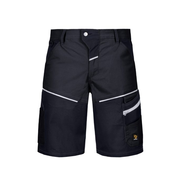 LANDER fekete RIPSTOP munkaruha rövidnadrág