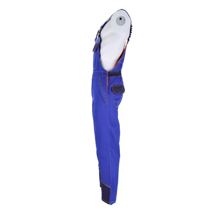 SPECWELD kék hegesztő munkaruha kantáros nadrág
