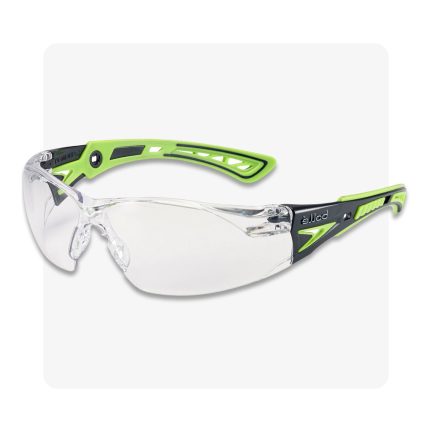 BOLLE RUSH+ víztiszta védőszemüveg 