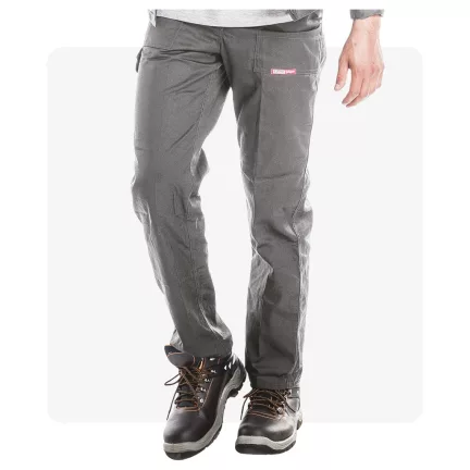 SPM szürke munkaruha derekas nadrág