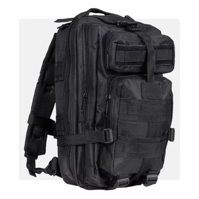 Tactical fekete hátizsák - 30l