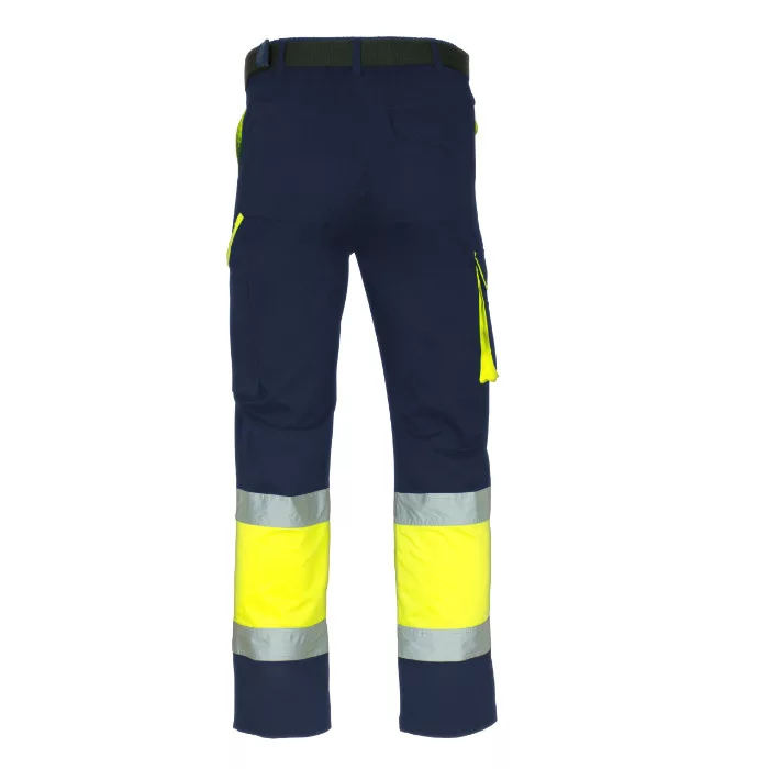 VISTEAM navy kék munkaruha derekas nadrág