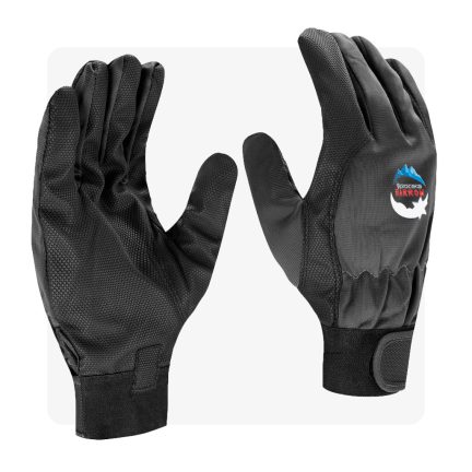 X-BARROW poliészter-bőr téli kesztyű 