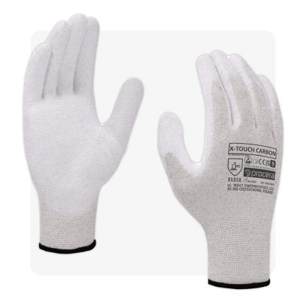X-TOUCH carbonszálas ESD munkavédelmi kesztyű