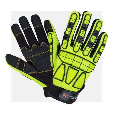   Tépőzáras kombinált bőr PROFESSZIONÁLIS munkavédelmi kesztyű