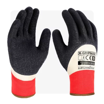 GRIPMAX dupla latex mártott munkavédelmi kesztyű