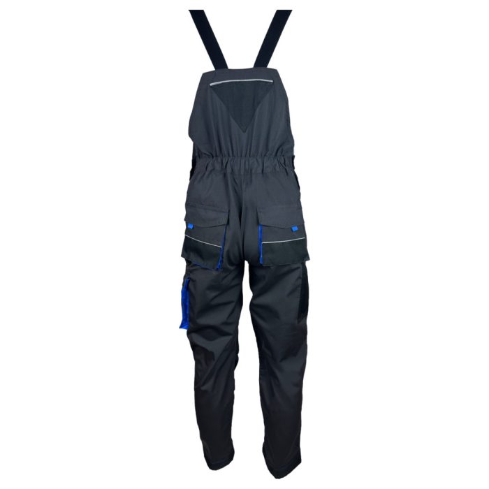 MaxClassic KÉK munkaruha kantáros nadrág