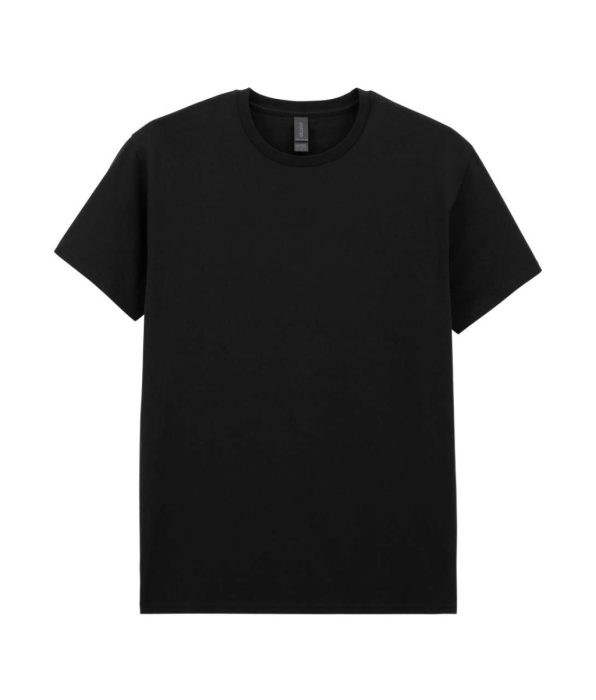 GILDAN GI3000 100 % pamut kerek nyakú póló Black