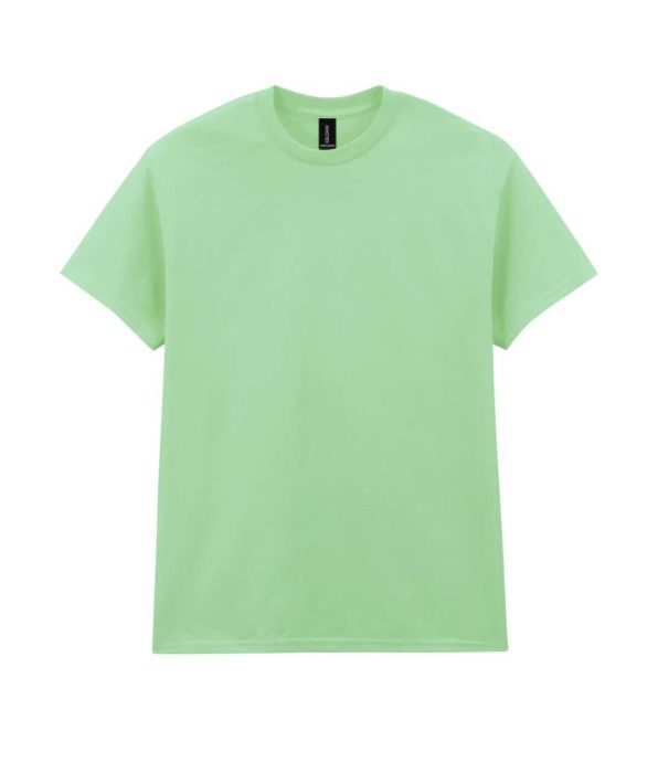 GILDAN GI5000 100 % pamut kerek nyakú póló Mint Green